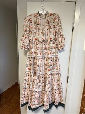 Anna Cate Tuckernuck Exclusive Vintage Stamp Emily Maxi Dress